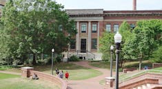 Front of building and grounds