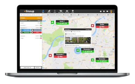 Linxup GPS asset tracking