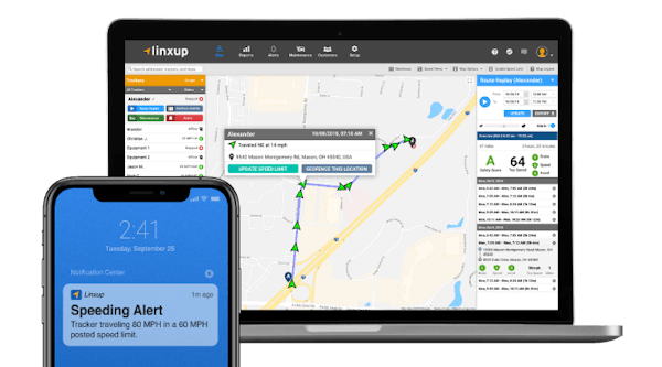 Linxup GPS tracking